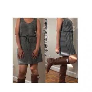 Vegan Leather boots & Dress bundle